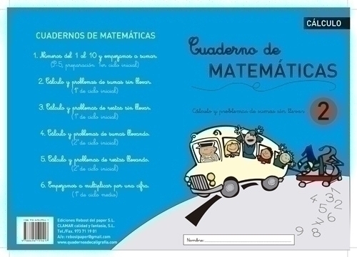 REBOST - CUADERNO (CAS.) MATEMATICAS Nº 2 (Ref.MAT.Nº2)