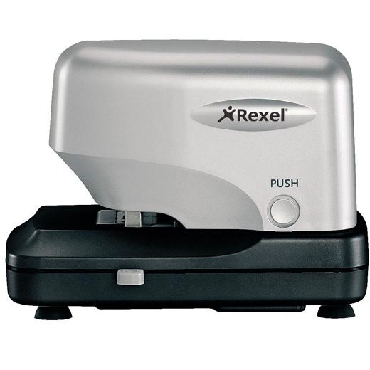 REXEL - GRAPADORA ELECTRICA STELLA 30 PLATA/NEGRO (Ref.2101197)