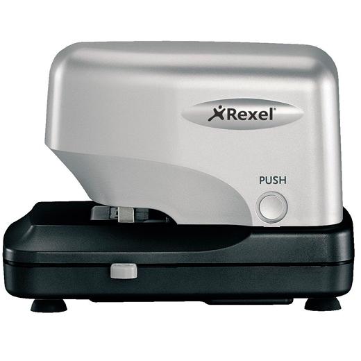 REXEL - GRAPADORA ELECTRICA STELLA 70 PLATA/NEGRO (Ref.2101198)