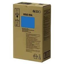 RISO - TINTA AZUL MEDIO SERIE MF/SF/ZE (PACK 2) (SUSTITUYE A S6940E Y S7198E) (Ref.S8123E)