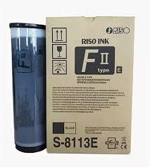 RISO - TINTA NEGRO SERIE ZE/SF/RZ/MZ (PACK 2) (SUSTITUYE A S7612E S4253A S6930E) (Ref.S8113E)