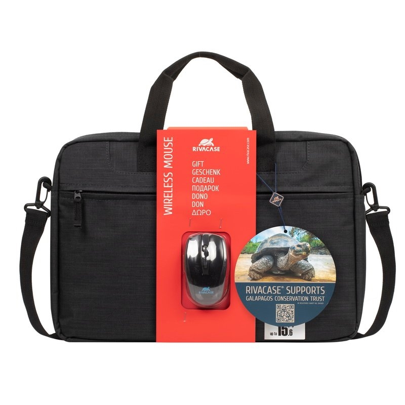 RIVACASE - 8038 Bundle maletín 15,6" + ratón inal. (Ref.BUNDLE8038)