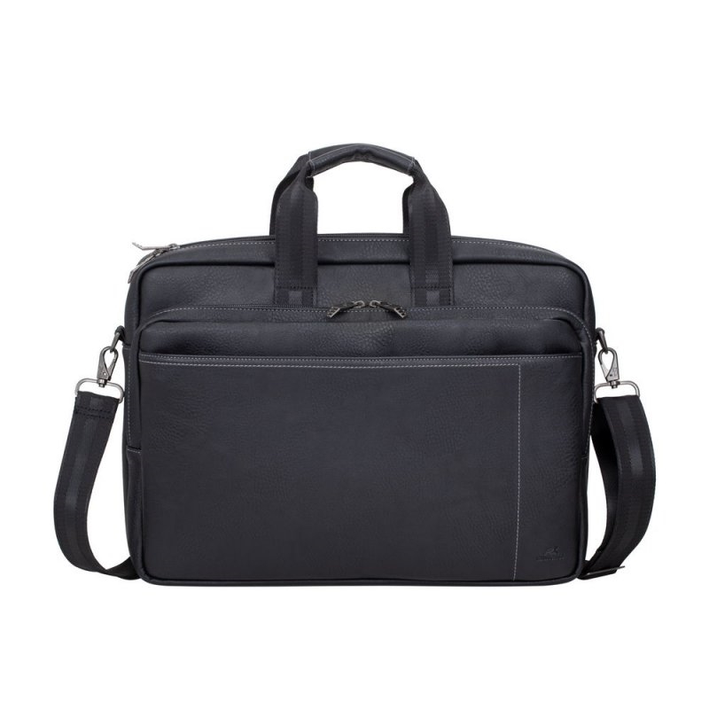 RIVACASE - 8940 Maletín Piel Orly 16" (Ref.8940 (PU) Black)