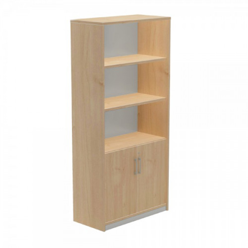 ROCADA - ARMARIO ALTO CON PUERTAS BAJAS 195X90X45 ESTRUCTURA ROBLE/PUERTAS ROBLE (Ref.1103AR08)