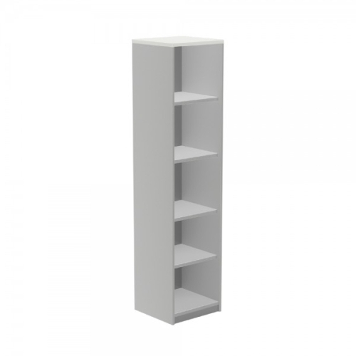 ROCADA - ARMARIO COLUMNA 78x45x45 ESTRUCTURA ALUMINIO Y TAPA BLANCO (Ref.1007AB04)