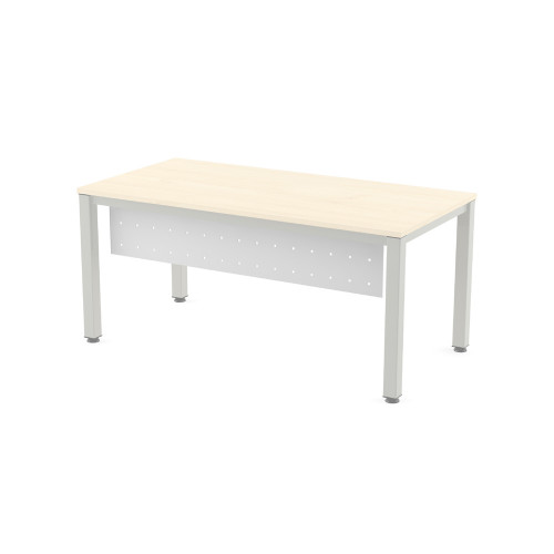 ROCADA - FALDÓN METÁLICO BLANCO PARA MESA DE OFICINA SERIE EXECUTIVE, BLANCA Y TOTAL 160CM. (Ref.2940W)
