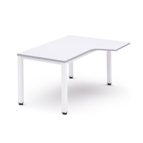 ROCADA - MESA DE OFICINA SERIE EXECUTIVE FORMA L DERECHA 180X120 BLANCO/BLANCO (Ref.2052AM04)