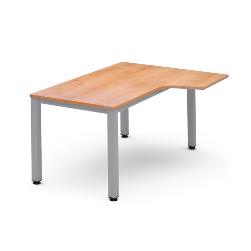 ROCADA - MESA DE OFICINA SERIE EXECUTIVE FORMA L DERECHA 180X120 GRIS / ROBLE (Ref.2052AD08)