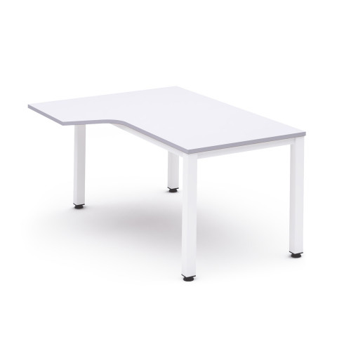 ROCADA - MESA DE OFICINA SERIE EXECUTIVE FORMA L IZQUIERDA 180X120 BLANCO/BLANCO (Ref.2054AM04)