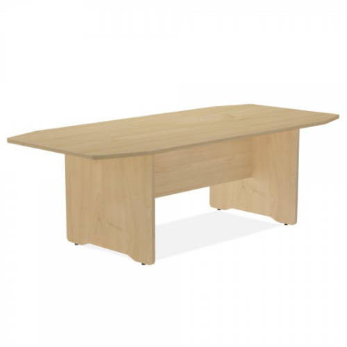 ROCADA - MESA DE REUNIONES 220X100X72CM. COLOR: PATA ROBLE / TABLERO ROBLE (Ref.3003AR08)