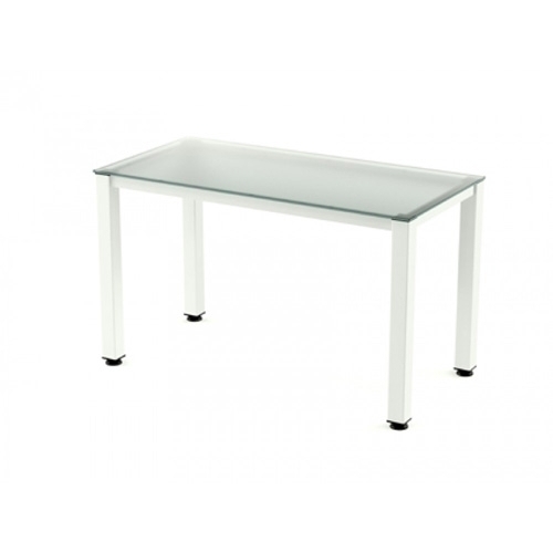 ROCADA - MESA EXECUTIVE 120x60 ESTRUCTURA BLANCO TABLERO CRISTAL (Ref.2000AM05)