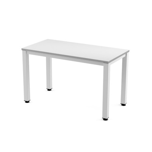 ROCADA - MESA EXECUTIVE 120x60 ESTRUCTURA BLANCO TABLERO MELAMINA GRIS (Ref.2000AM02)