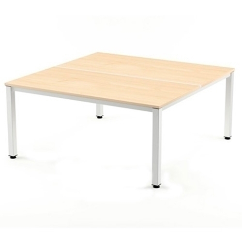 ROCADA - MESA EXECUTIVE 180x163 ESTRUCTURA BLANCO TABLERO MELAMINA HAYA (Ref.2202AM01)