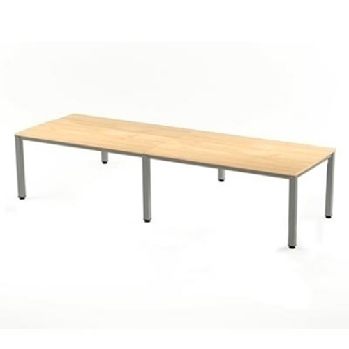 ROCADA - MESA EXECUTIVE 320x80 ESTRUCTURA ALUMINIO TABLERO MELAMINA HAYA (Ref.2209AD01)