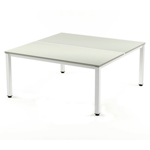 ROCADA - MESA EXECUTIVE 320x80 ESTRUCTURA BLANCO TABLERO MELAMINA GRIS (Ref.2209AM02)