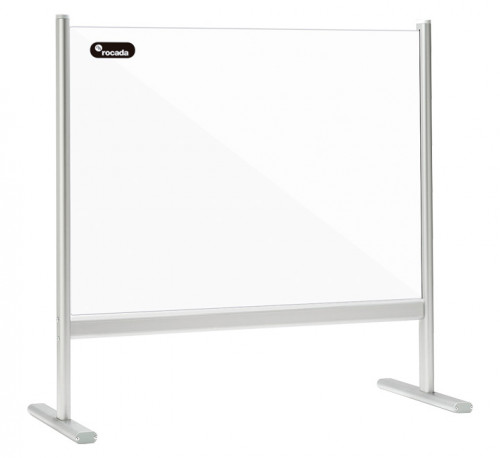 ROCADA - PANEL DE PROTECCION SOBREMESA 80x65 ACRILICO TRANSPARENTE (Ref.COV-D86P)
