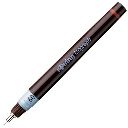 ROTRING - ESTILÓGRAFO ISOGRAPH 0,60MM TINTA CHINA NEGRA (Ref.1903493)