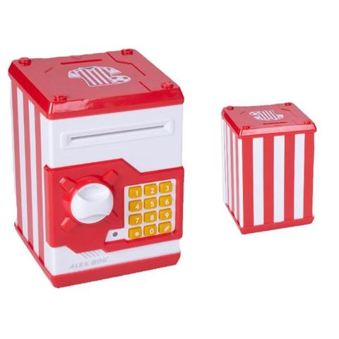 ROYMART - HUCHA CAJA FUERTE ATLETICO DE MADRID 18X13X12 CM (Ref.EB-330ATM)