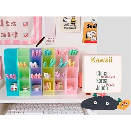 ROYMART - ORGANIZADOR VERTICAL SOBREMESA 4 PISOS VERDE TRANSPARENTE (Ref.KW-006VE)