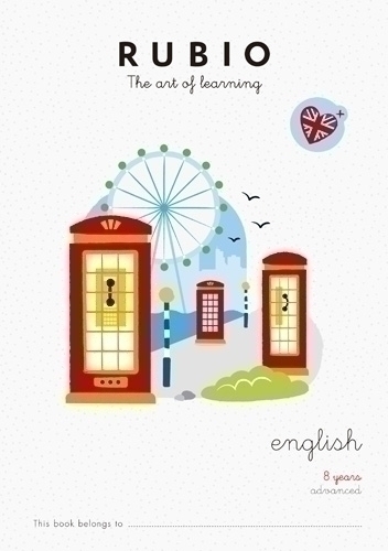 RUBIO - CUADERNO A4 in ENGLISH ADVANCED 8 (Ref.RE8A)