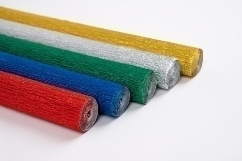 SADIPAL - PAPEL CREPE (PINOCHO) ALUMINIO 0,5x1,5 m PLATA (Ref.S1505004)