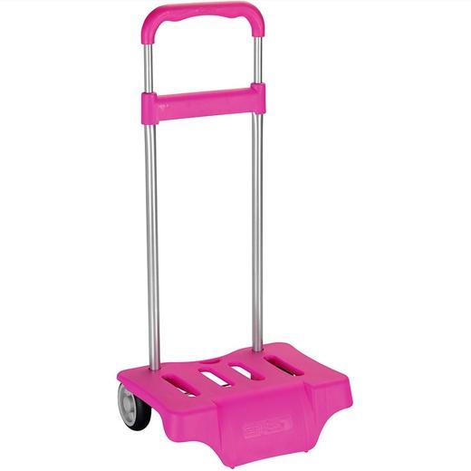 SAFTA - CARRO ESCOLAR PORTAMOCHILAS FUCSIA 300X230X525 MM (Ref.641078905)