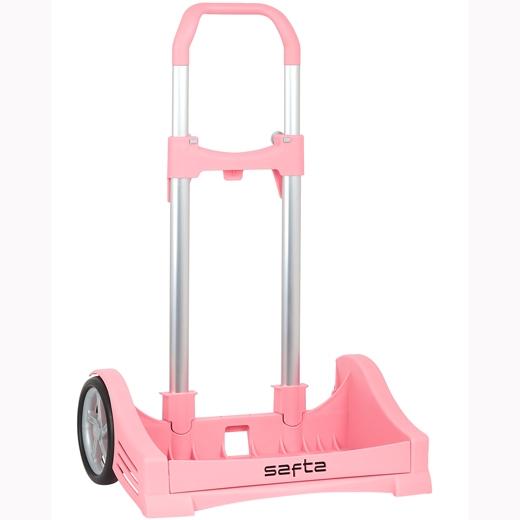 SAFTA - CARRO PORTAMOCHILAS EVOLUTION P.176C TROLLEY ROSA PALO (Ref.641071205)