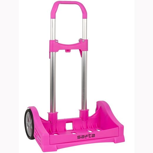 SAFTA - CARRO PORTAMOCHILAS EVOLUTION P.241C TROLLEY FUCSIA (Ref.641078205)