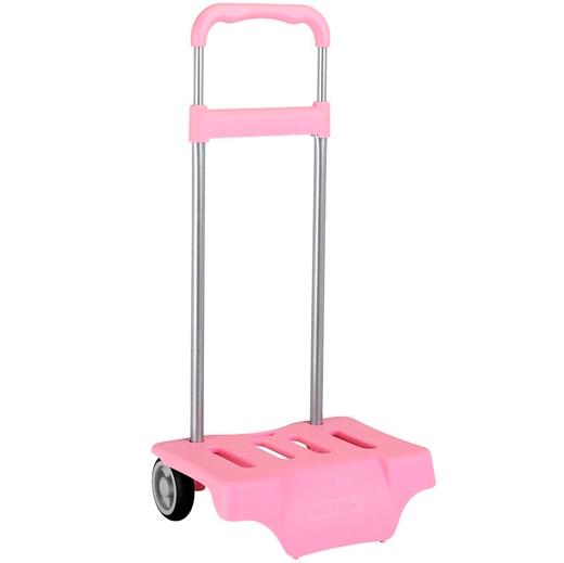 SAFTA - CARRO PORTAMOCHILAS P.673C TROLLEY ROSA CLARO (Ref.641088905)