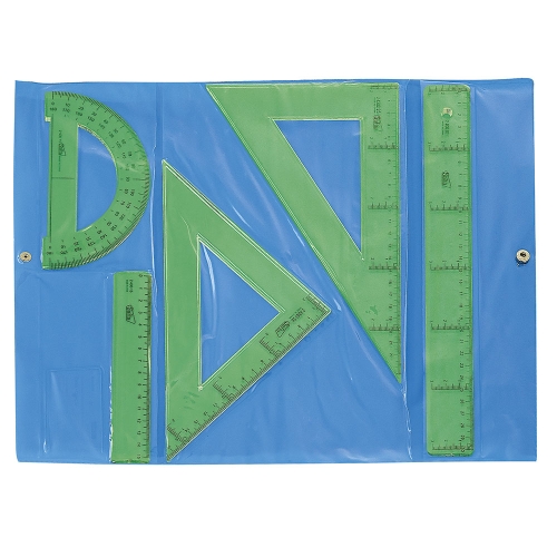 SAFTA - EQUIPO DIBUJO VERDE 25 CENTIMETROS (Ref.941001)
