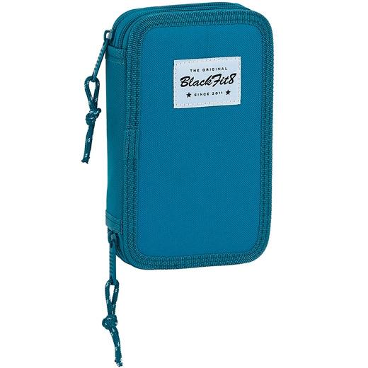 SAFTA - PLUMIER DOBLE PEQUEÑO 28 PIEZAS BLACKFIT8 EGEO (Ref.442049854)