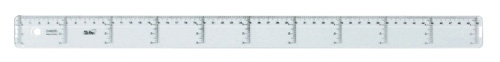 SAFTA - REGLA CRISTAL 50 CENTIMETROS (Ref.400950)