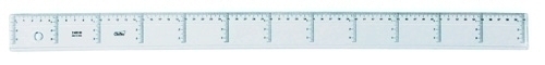 SAFTA - REGLA CRISTAL 60 CENTIMETROS (Ref.400960)
