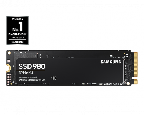 SAMSUNG - 980 M.2 1000 GB PCI Express 3.0 V-NAND NVMe (Canon L.P.I. 5,45€ Incluido) (Ref.MZ-V8V1T0BW)