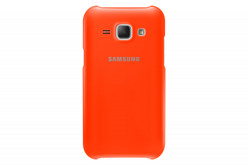 SAMSUNG - EF-PJ100B funda para teléfono móvil 10,9 cm (4.3") Funda blanda Naranja (Ref.EF-PJ100BOEGWW)