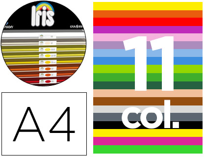 CANSON - Expositor cartulina Iris A4 (Ref.200005278)