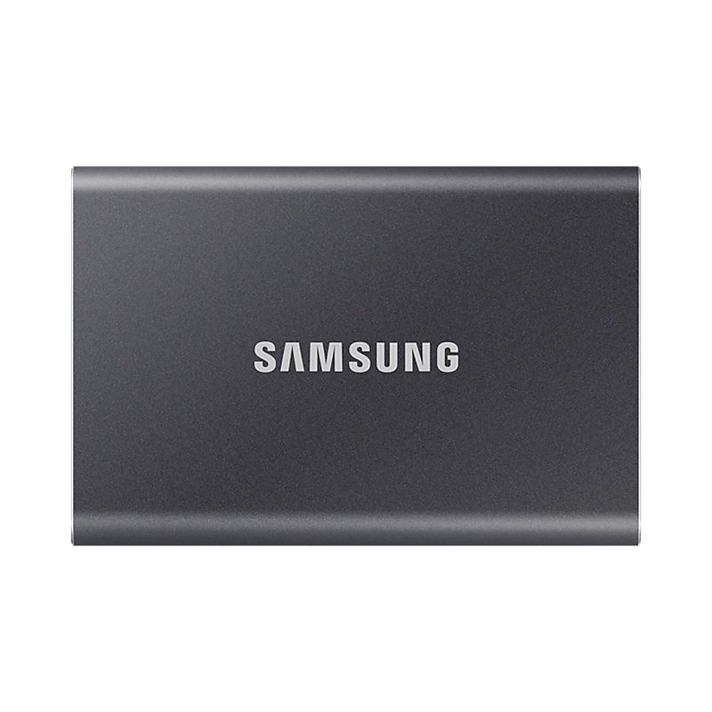 SAMSUNG - T7 SSD Externo 2TB NVMe USB 3.2 Gris (Canon L.P.I. 6,45€ Incluido) (Ref.MU-PC2T0T/WW)