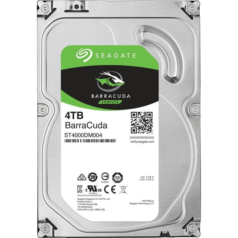 SEAGATE - DISCO DURO INTERNO BARRACUDA 4TB HDD 3,5" 7200RPM 256MB CACHÉ SATA III (Canon L.P.I. 5,45€ Incluido) (Ref.ST4000DM004)