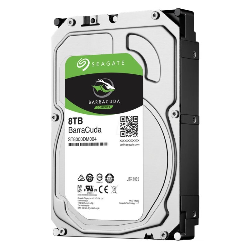 SEAGATE - BarraCuda 8TB 3.5" SATA3 (Canon L.P.I. 5,45€ Incluido) (Ref.ST8000DM004)