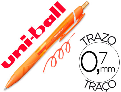 UNI-BALL - BOLIGRAFO ROLLER JETSTREAM SXN157C RETRACTIL 0,7 MM COLOR NARANJA (Ref.SXN157C700)