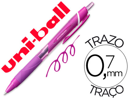 UNI-BALL - BOLIGRAFO ROLLER JETSTREAM SXN157C RETRACTIL 0,7 MM COLOR VIOLETA (Ref.SXN157C800)