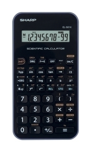 SHARP - CALCULADORA CIENTIFICA 10 DIGITOS EL-501X (Ref.EL501XBVL)