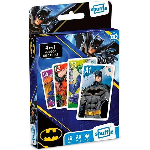 SHUFFLE - BARAJA INFANTIL 4 EN 1 BATMAN +4 AÑOS (Ref.10028047/108614798)