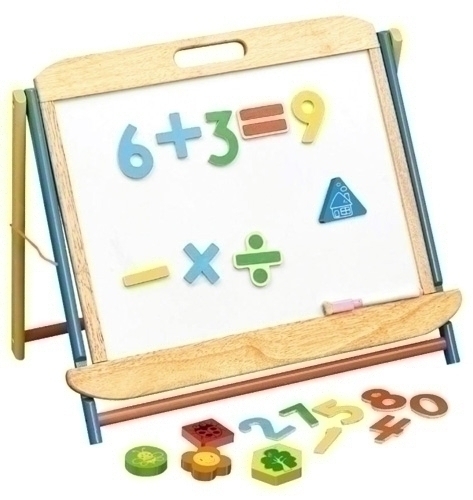 SMART - JUEGO PIZARRA DOBLE CARA MAGNETICA CON FICHAS (Ref.HJD93108/68033200)