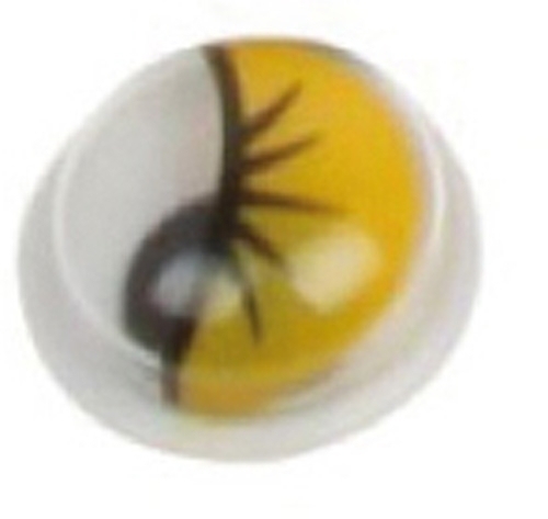 SMART - OJOS MOVILES FIXO KIDS AMARILLO 15 mm. PACK de 30 (Ref.3046AM/68011900)