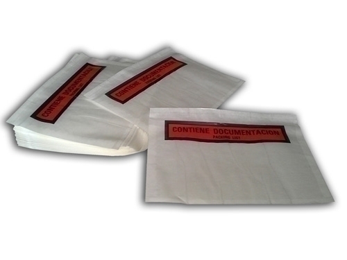 SOBRES ADHESIVOS PACKING-LIST 240x130 (ext.) IMPRESOS CAJA de 250 (Ref.1462/00190351)