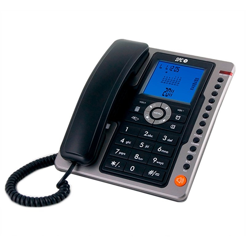 SPC - Telefono OFFICE PRO 7M ML ID LCD Negro (Ref.3604N)