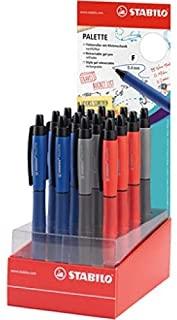 STABILO - EXPOSITOR BOLÍGRAFO TINTA DE GEL RETRÁCTIL PALETTE FINE SURTIDO -16U- (Ref.268/16-01)