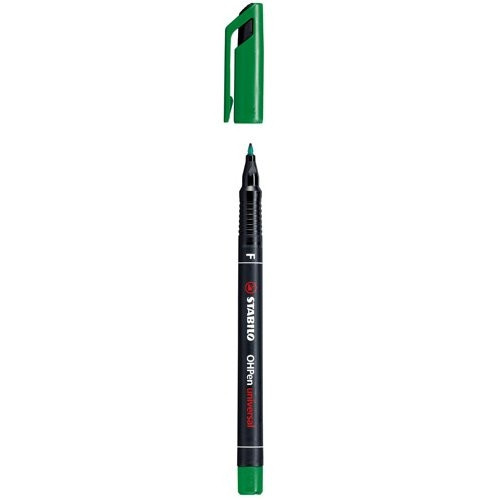 STABILO - MARCADOR PERMANENTE PUNTA FINA OHPEN UNIVERSAL 0,7MM. VERDE (Ref.842/36)