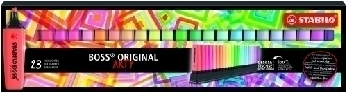 STABILO - ROTUL. FLUOR. BOSS ARTY LINE DESKSET 23 (Ref.7023-01-5-20)